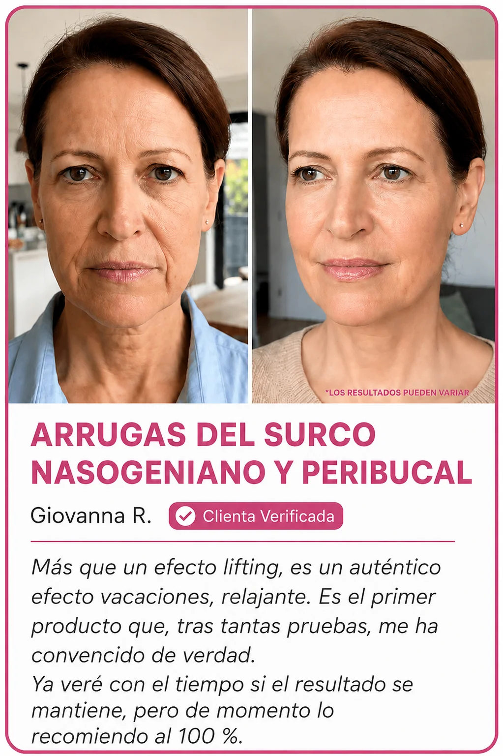 Testimonio 1: opinión y fotografías
