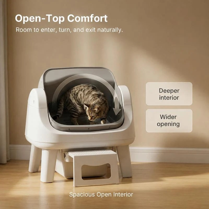 PetPivot AutoScooper 12 Lite Open-Top Automatic Self