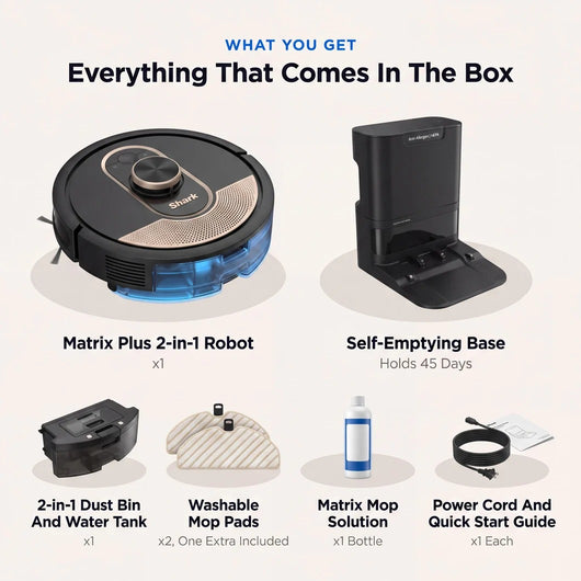 Shark Matrix Plus 2-In-1 Robot Self-Empty XL