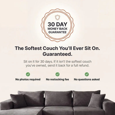 The Softest Couch You'll Ever Own — At A Price You Can Actually Afford