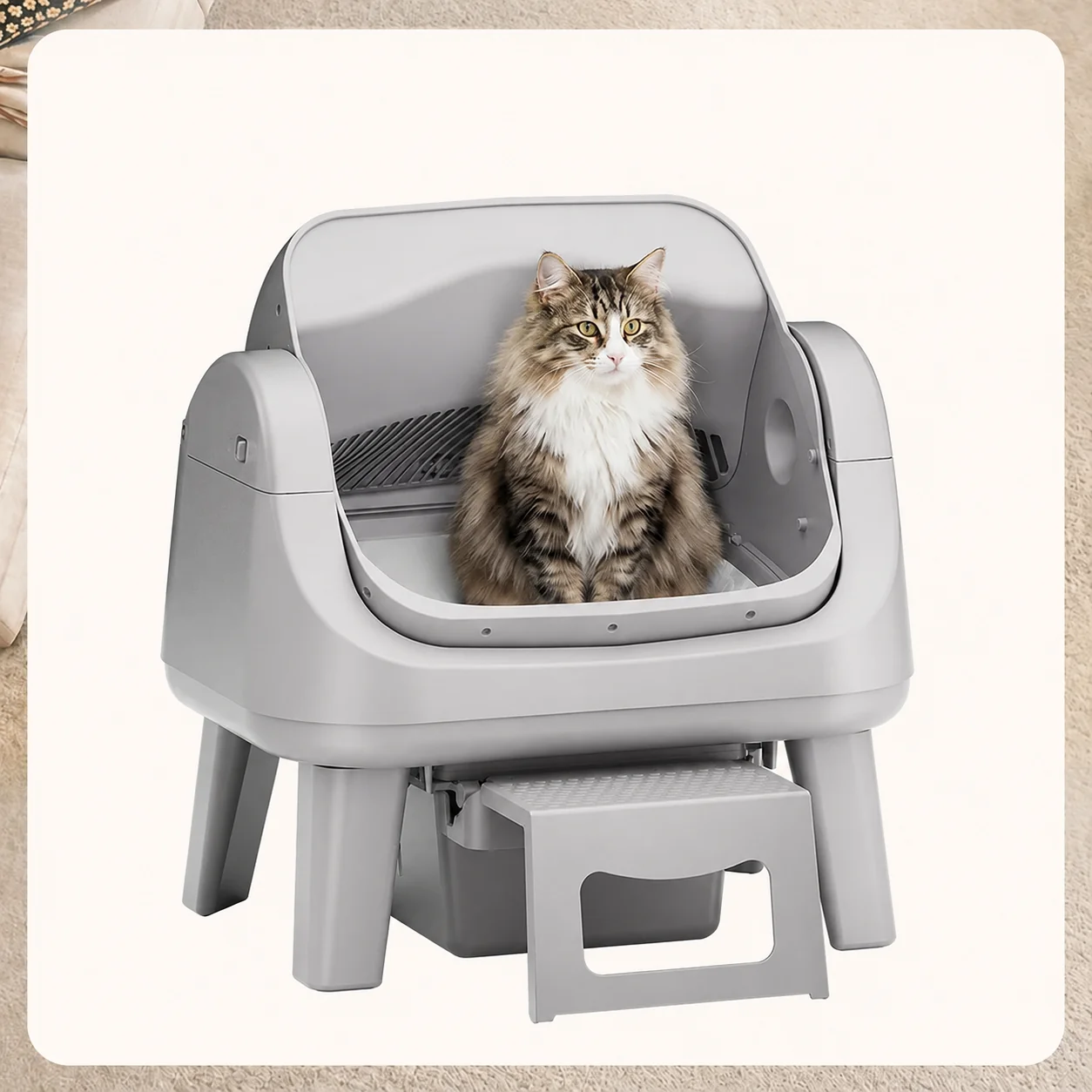 PetPivot AutoScooper 12 Lite Open-Top Automatic Self